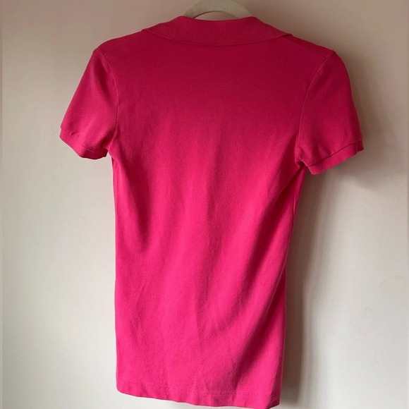 Lilly Pulitzer Pink Polo with Palm Tree - Size XS - Picture 7 of 16